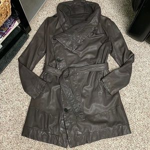 New all saints leather jacket